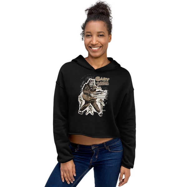 GARY THE WEREWOLF - Bronze Rockin' Gary - Crop Hoodie