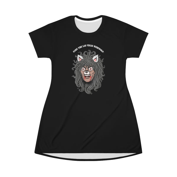 GARY THE WEREWOLF - Orig. Gary Face Logo - Nightgown