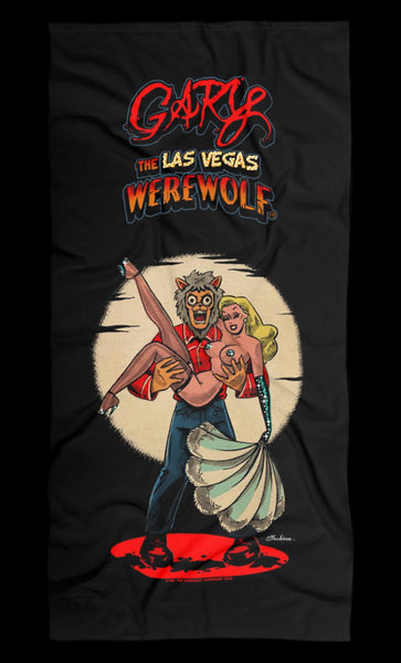 GARY THE WEREWOLF - Blonde “Showgirl” Beach Towel