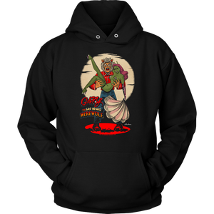 GARY THE WEREWOLF - Alien Showgirl Hoodie in Black