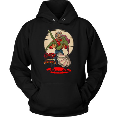 GARY THE WEREWOLF - Alien Showgirl Hoodie in Black