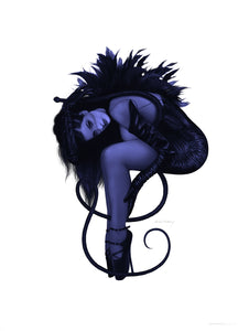 MADD ANTHONY - Dita DVT101 (Blue Version) - Premium Matte Art Print