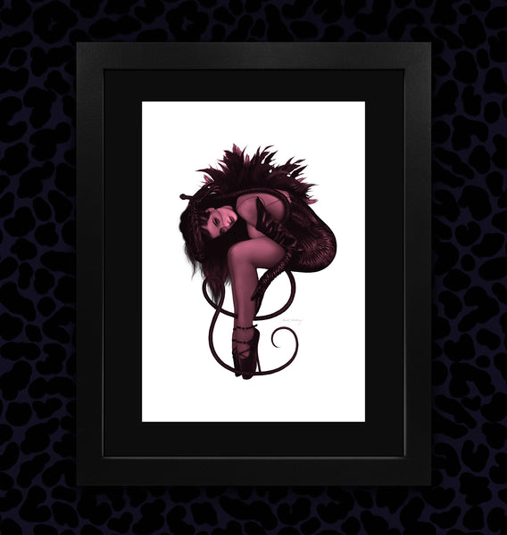 MADD ANTHONY - Dita DVT101 (Red Version) - Premium Matte Art Print