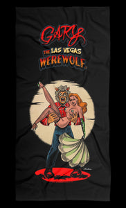 GARY THE WEREWOLF - Redhead “Showgirl” Beach Towel