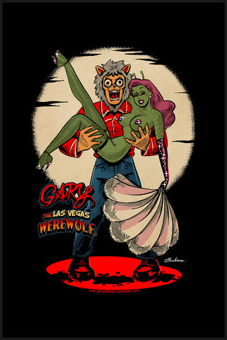 GARY THE WEREWOLF - Alien “Showgirl” Premium Matte Art Print