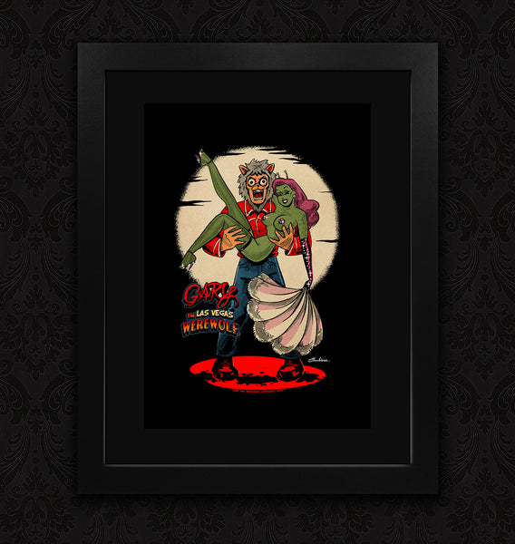 GARY THE WEREWOLF - Alien “Showgirl” Premium Matte Art Print