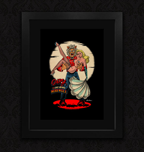 GARY THE WEREWOLF - Blonde “Showgirl” Premium Matte Art Print