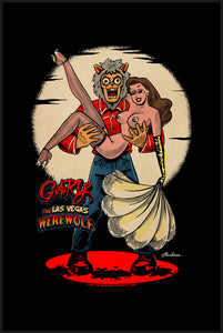 GARY THE WEREWOLF - Brunette “Showgirl” Premium Matte Art Print