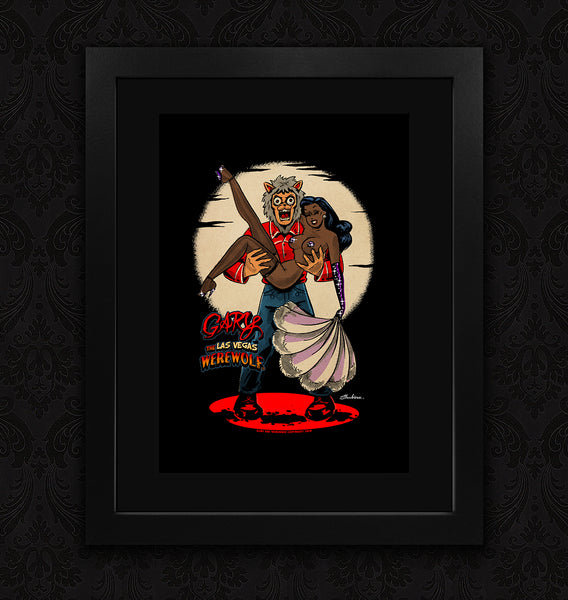 GARY THE WEREWOLF - Dyna Mitelover “Showgirl” Premium Matte Art Print