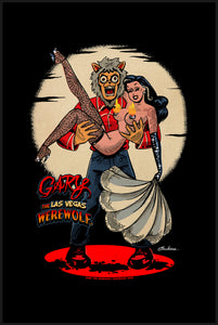 GARY THE WEREWOLF - Marie Devilreux “Showgirl” Premium Matte Art Print