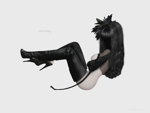 MADD ANTHONY - Phantoms of Fetish Collection - Specter No. 3 (Color Version) - Premium Matte Art Print