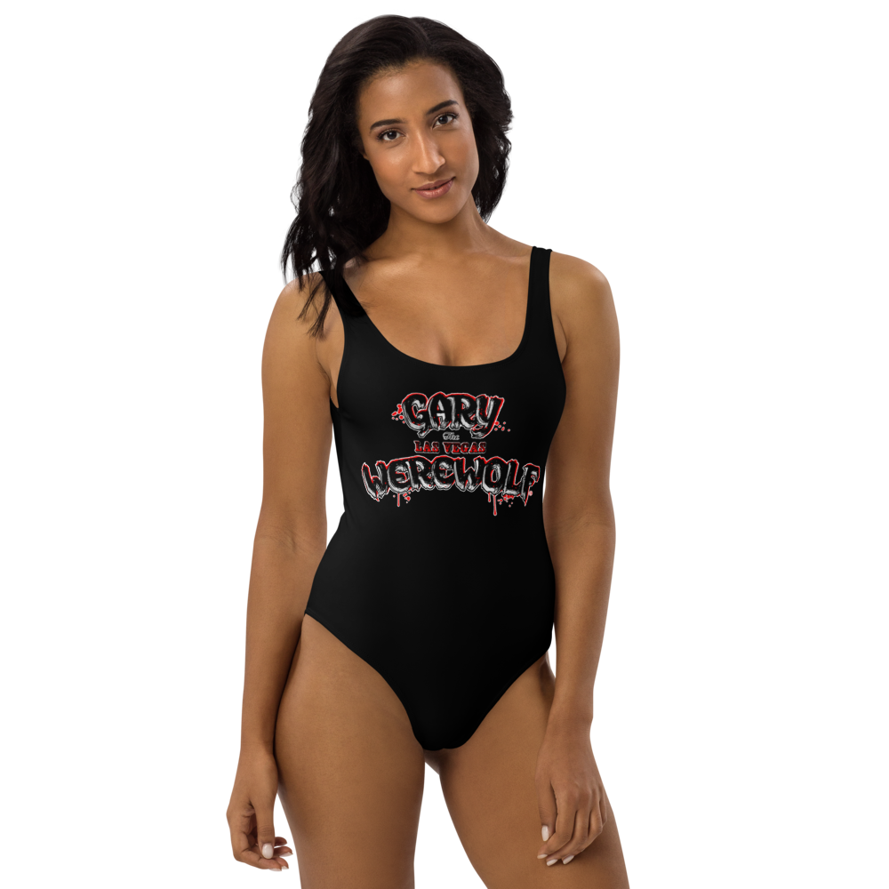 GARY THE WEREWOLF - Moonless Logo - One-Piece Swimsuit