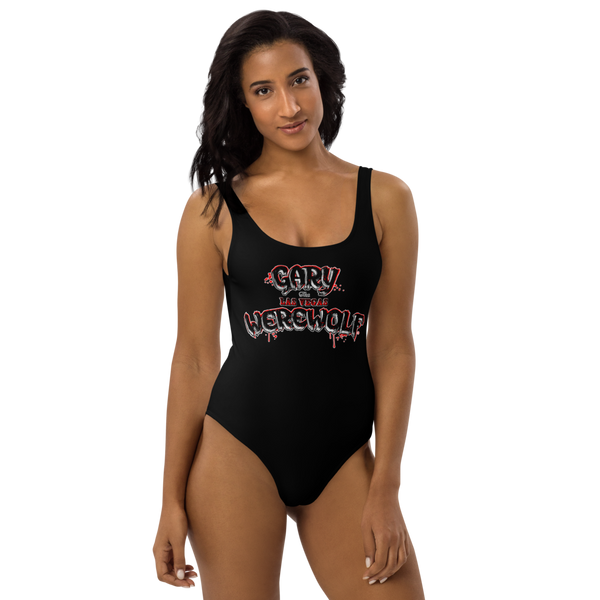 GARY THE WEREWOLF - Moonless Logo - One-Piece Swimsuit