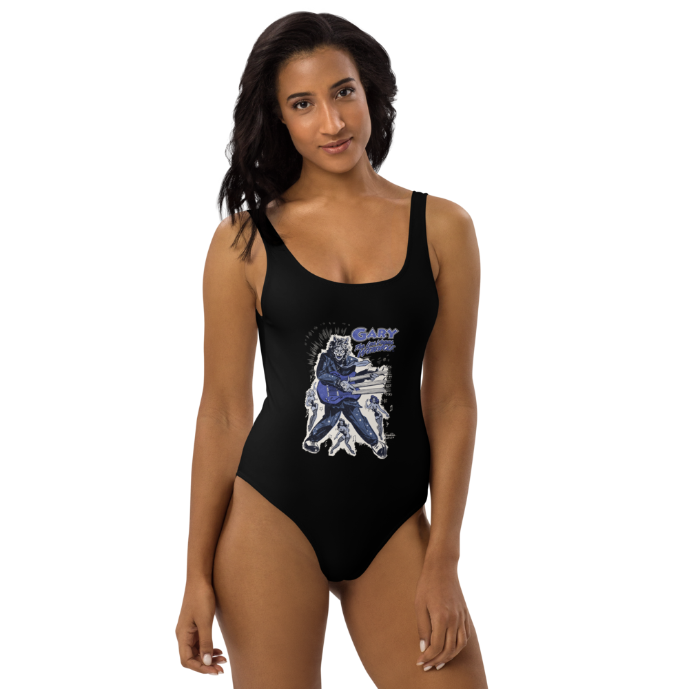 GARY THE WEREWOLF - Blue Rockin' Gary - One-Piece Swimsuit