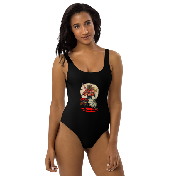 GARY THE WEREWOLF - Blonde Showgirl - One-Piece Swimsuit