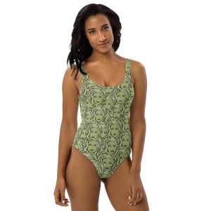 MADD ANTHONY - Green Sabina Repeat - One-Piece Swimsuit