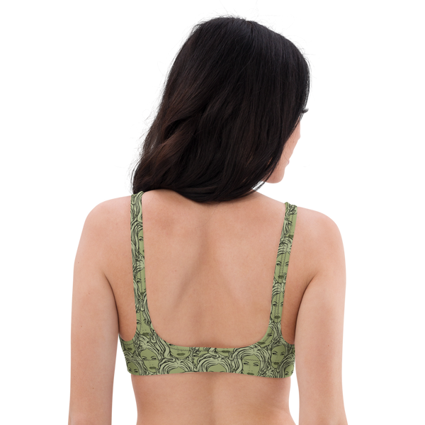 MADD ANTHONY - Green Sabina Repeat - Padded Bikini Top