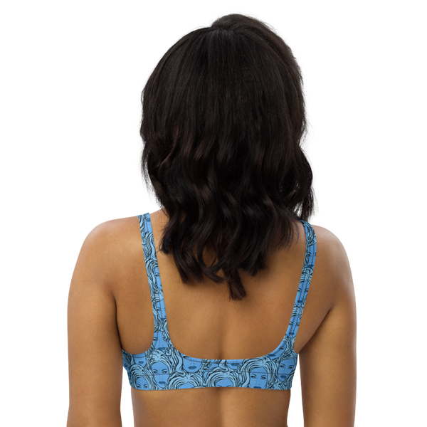 MADD ANTHONY - Blue Sabina Repeat - Padded Bikini Top