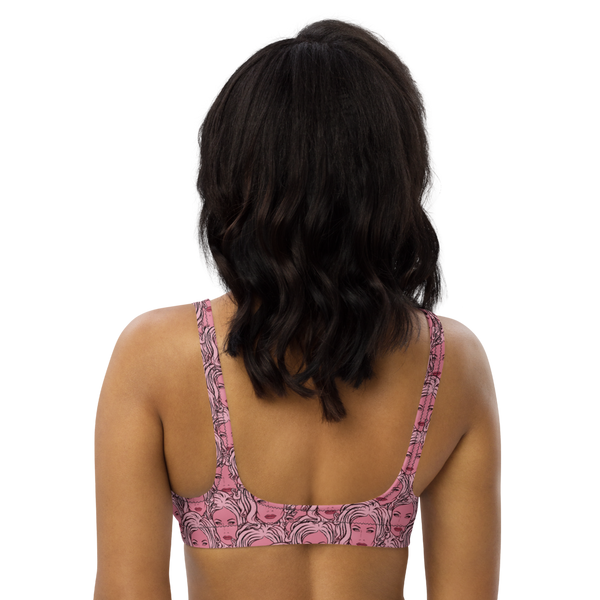 MADD ANTHONY - Pink Sabina Repeat - Padded Bikini Top