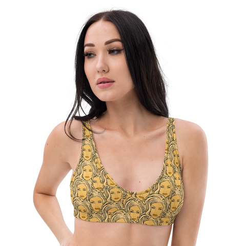 MADD ANTHONY - Yellow Sabina Repeat - Padded Bikini Top