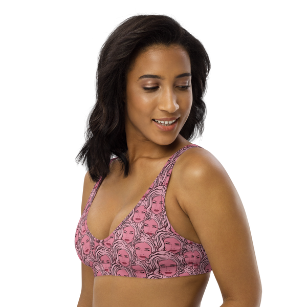 MADD ANTHONY - Pink Sabina Repeat - Padded Bikini Top