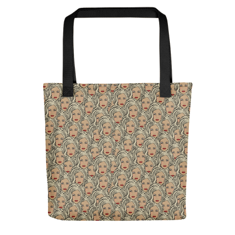 MADD ANTHONY - Natural Sabina All-Over Print - Tote Bag