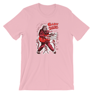 GARY THE WEREWOLF - Pink/Red "Rockin’ Gary" T-Shirt in Various Colors