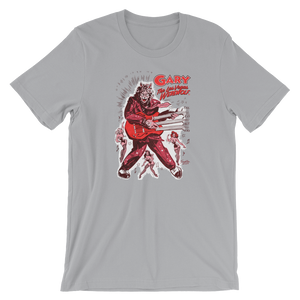 GARY THE WEREWOLF - Pink/Red "Rockin’ Gary" T-Shirt in Various Colors