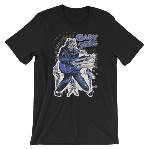 GARY THE WEREWOLF - Blue "Rockin' Gary" T-shirt in Various Colors