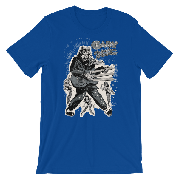 GARY THE WEREWOLF - Silver "Rockin' Gary" T-shirt in Various Colors