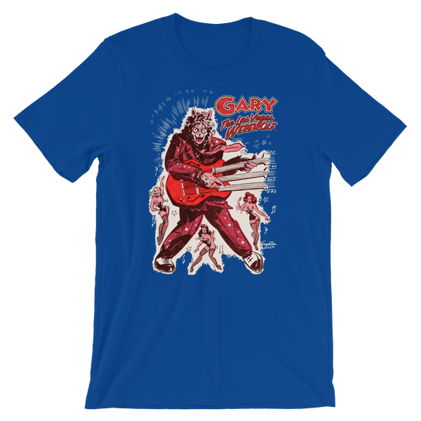 GARY THE WEREWOLF - Red "Rockin' Gary" T-shirt in Various Colors