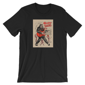 GARY THE WEREWOLF - Tan Original "Rockin’ Gary" T-Shirt in Various Colors