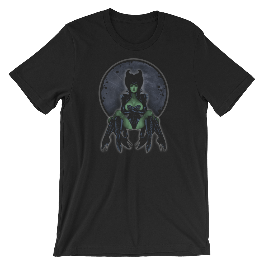 MADD ANTHONY - Masuimi MM104 (Green Version) T-shirt in Black