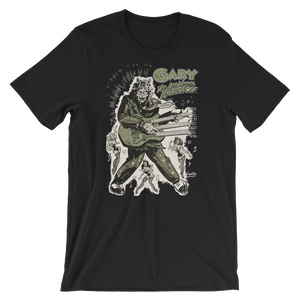 GARY THE WEREWOLF - Olive Green "Rockin' Gary" T-shirt in Various Colors