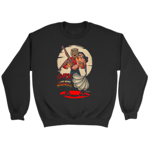 GARY THE WEREWOLF - Marie Devilreux Showgirl Sweatshirt in Black