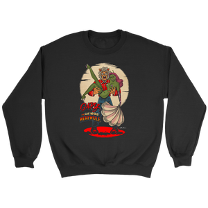 GARY THE WEREWOLF - Alien Showgirl Sweatshirt in Black