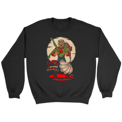 GARY THE WEREWOLF - Alien Showgirl Sweatshirt in Black