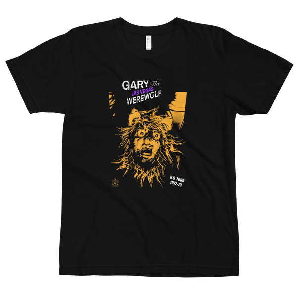 GARY THE WEREWOLF - 1972-73 Concert Tour T-Shirt w/ Purple