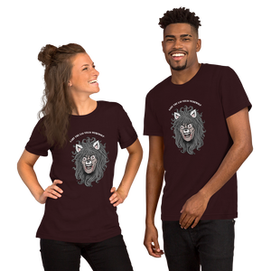 GARY THE WEREWOLF - Faded Gary Face Logo - Unisex T-shirt in Dark Colors