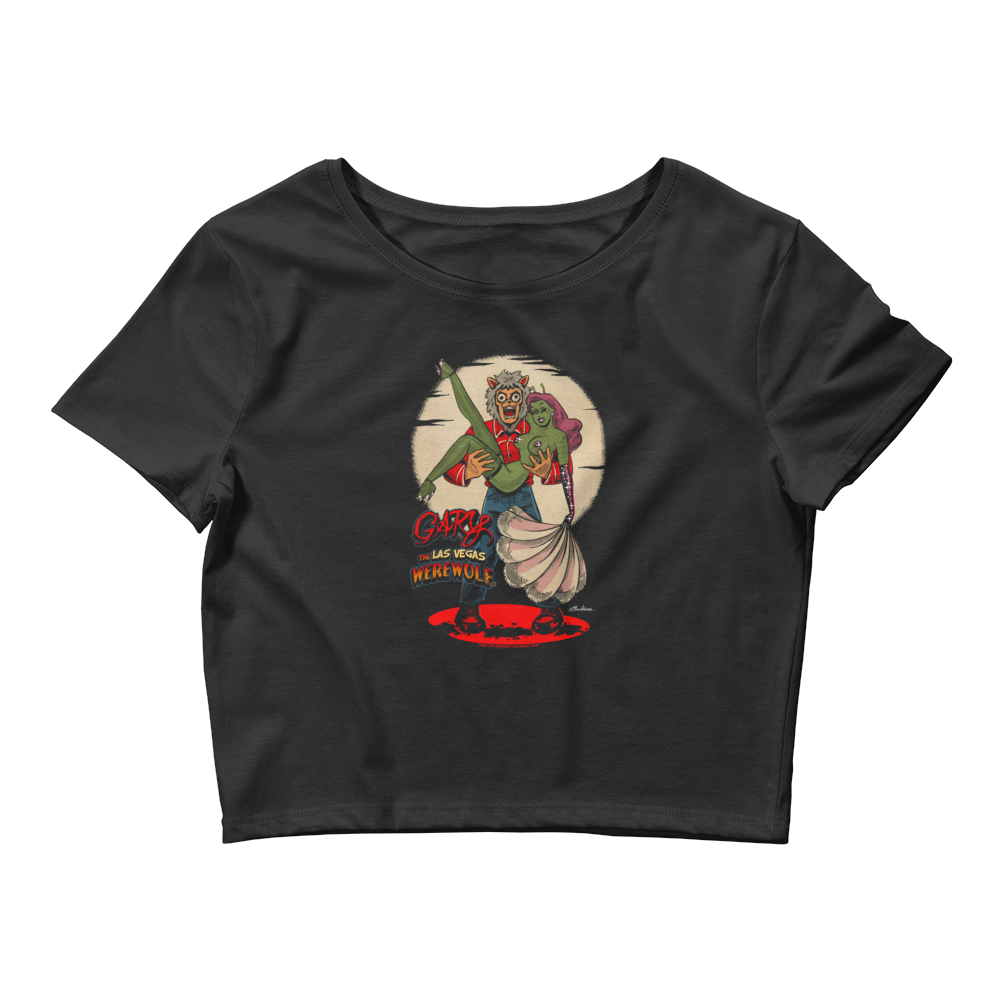 GARY THE WEREWOLF - Alien Showgirl - Women’s Crop Tee