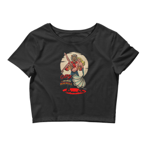 GARY THE WEREWOLF - Blonde Showgirl - Women’s Crop Tee