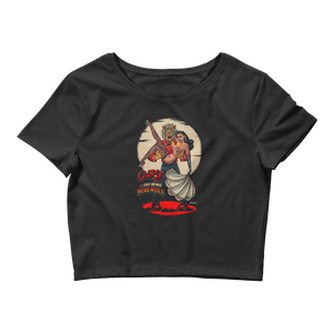 GARY THE WEREWOLF - Marie Devilreux Showgirl - Women’s Crop Tee