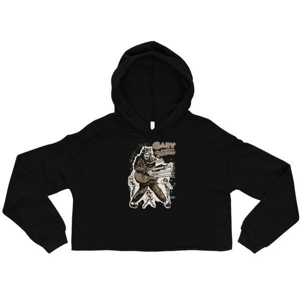 GARY THE WEREWOLF - Bronze Rockin' Gary - Crop Hoodie