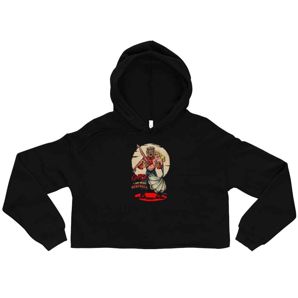 GARY THE WEREWOLF - Blonde Showgirl - Crop Hoodie