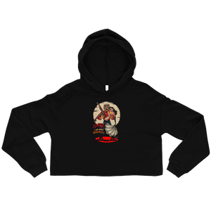 GARY THE WEREWOLF - Marie Devilreux Showgirl - Crop Hoodie