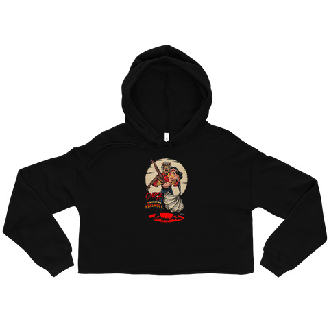 GARY THE WEREWOLF - Marie Devilreux Showgirl - Crop Hoodie